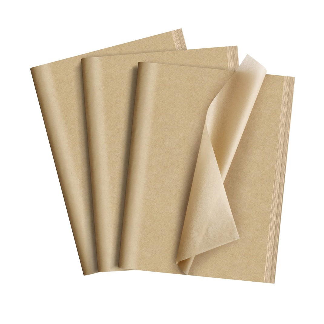 brown kraft tissue paper