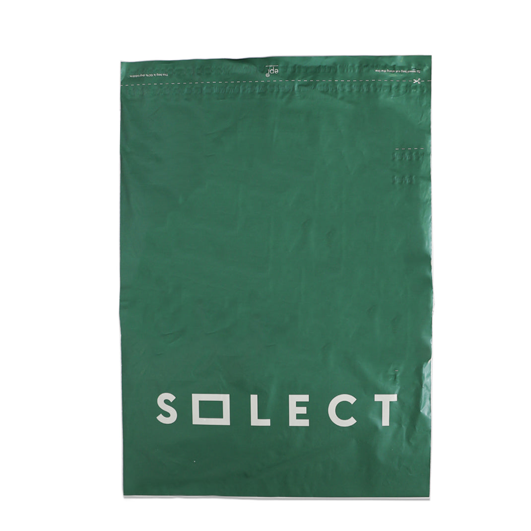 printed recycled plastic bag